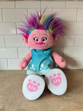 Build a Bear Dreamworks Trolls Princess Poppy Doll 18”